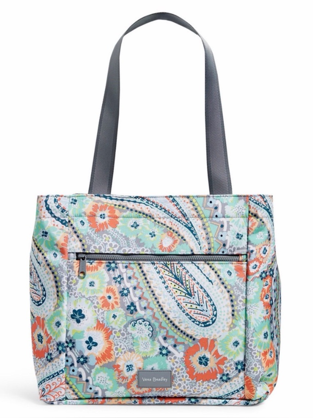 Vera Bradley Citrus Paisley Family Drawstring Beach Tote